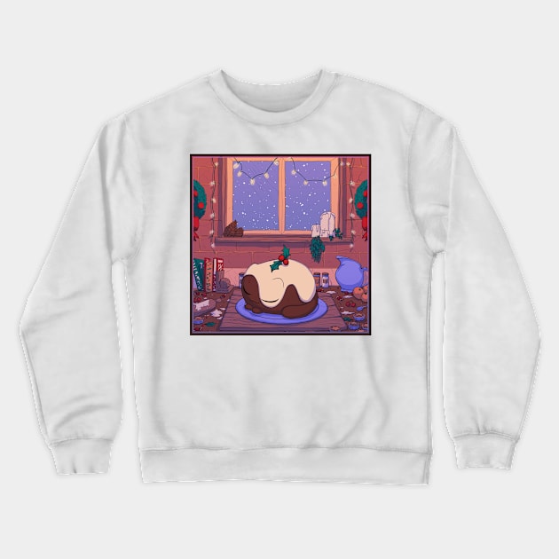 Pudkitt's Cozy Christmas Crewneck Sweatshirt by The Last Shaymin